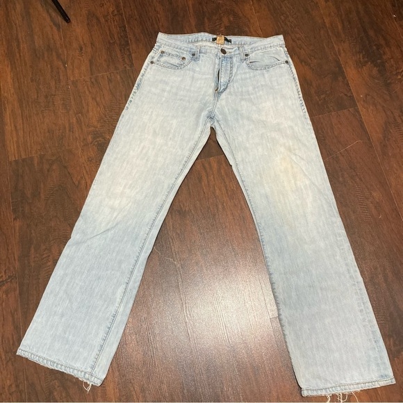 TATTU DENIM BY DESIGN lightly distressed Jeans boyfriend fit Size 32 GUC Y2K 90s - Picture 2 of 14